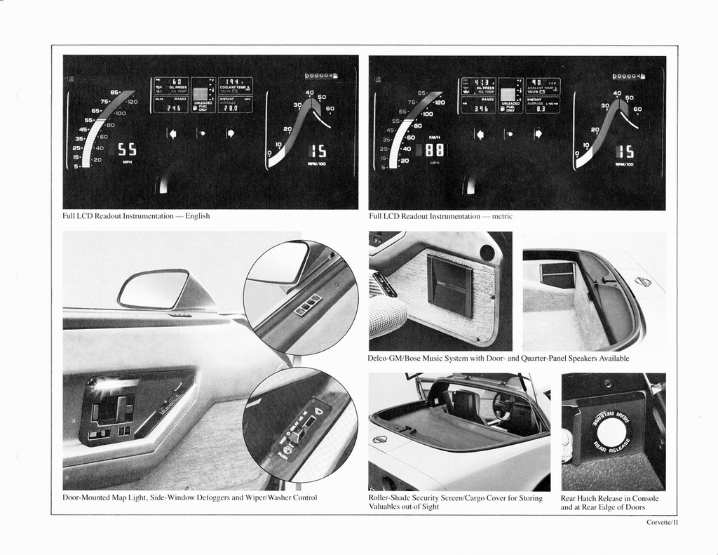 1984 Corvette Dealer Sales Album Page 1